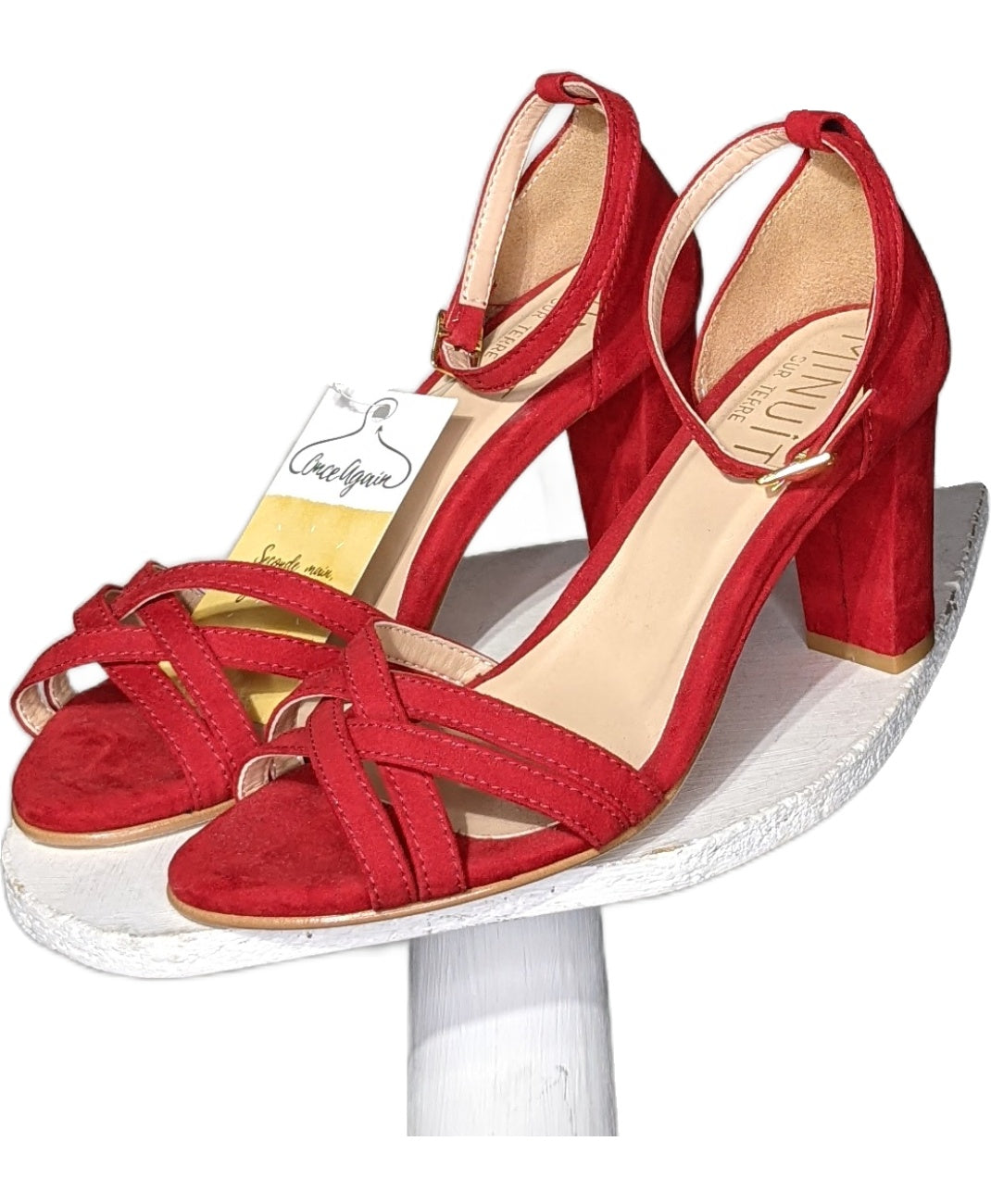 Chaussures occasion MINUIT SUR TERRE 37 Rouge V tement d